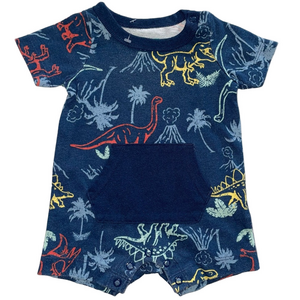 ⭐Garanimals Baby Boys Dinosaur Summer Romper 0-3M⭐